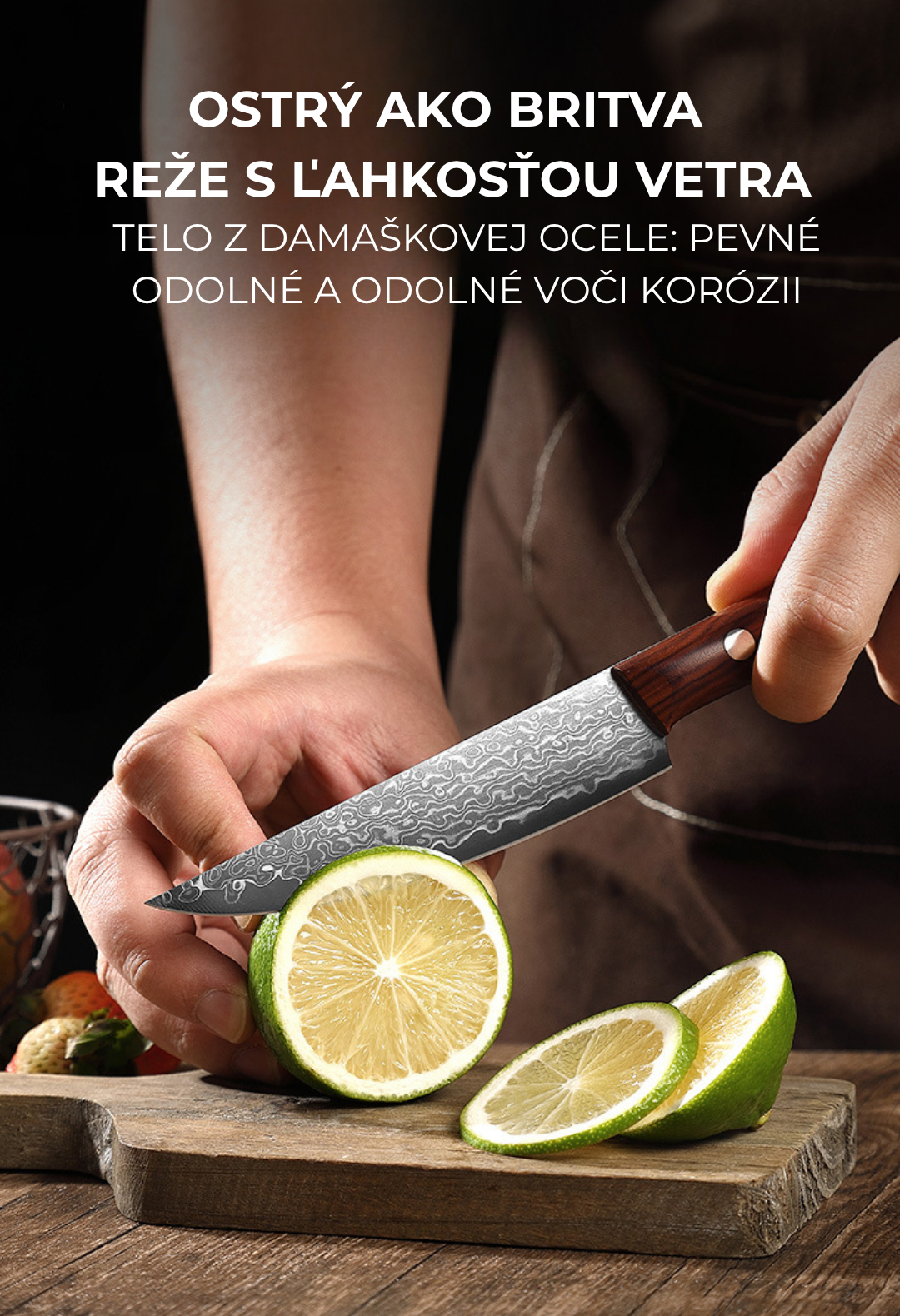 Damaškový nôž so 67 vrstvami