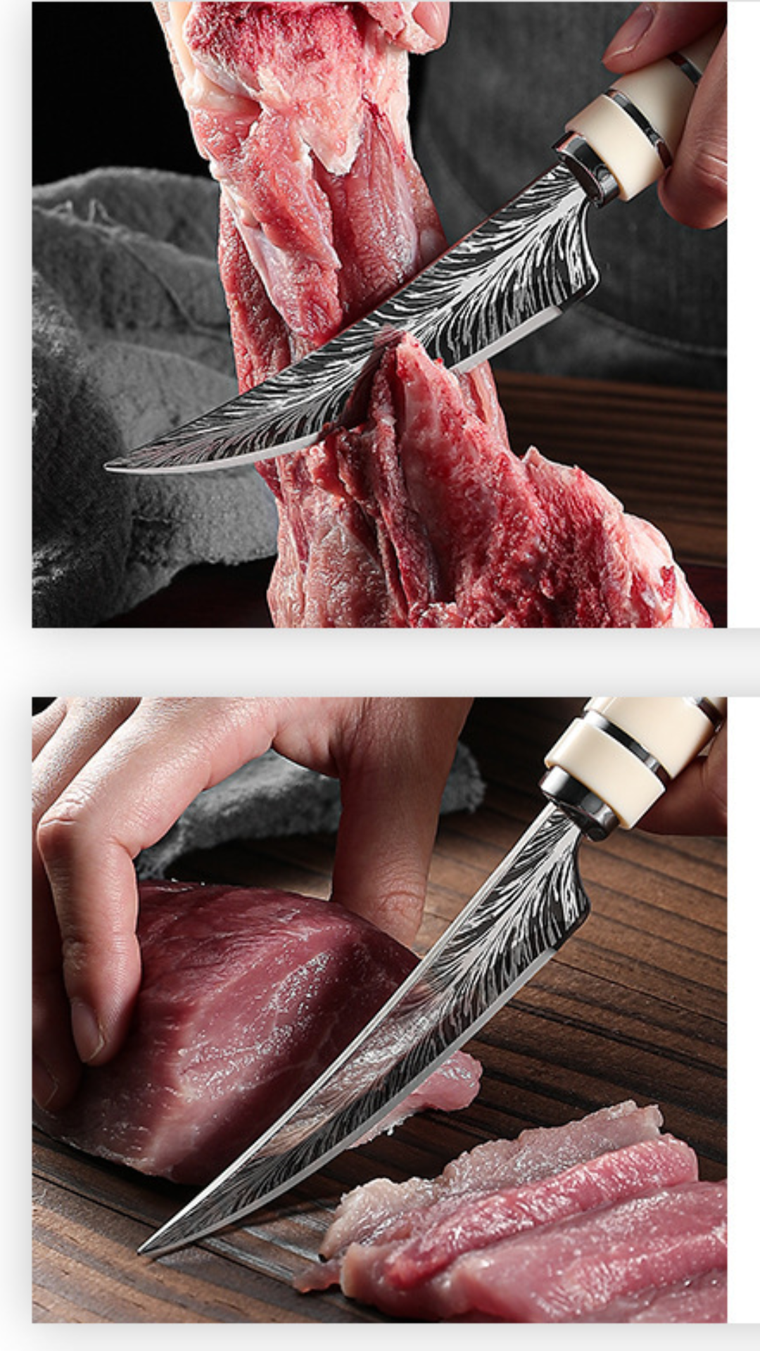 Zahnutý vykosťovací nôž