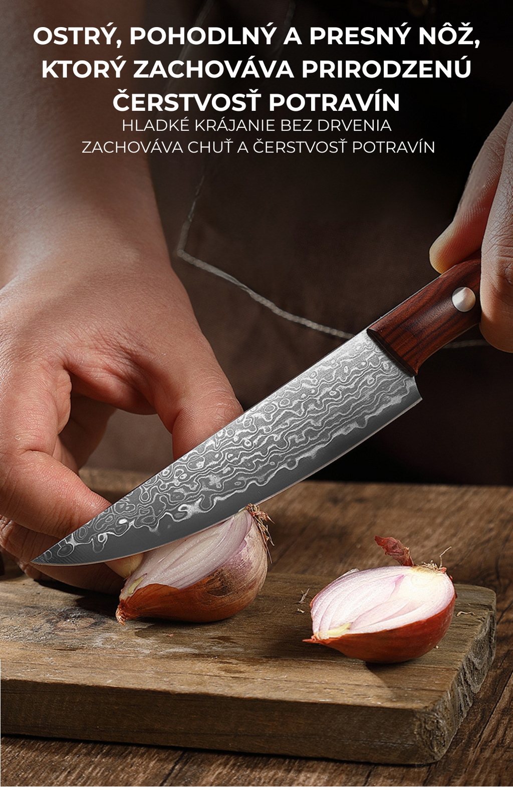 Damaškový nôž so 67 vrstvami