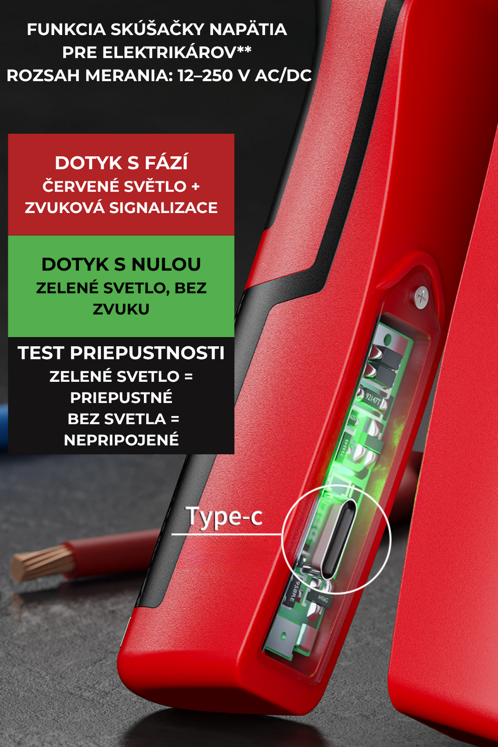 Profesionálne odizolovacie kliešte pre elektrikárov